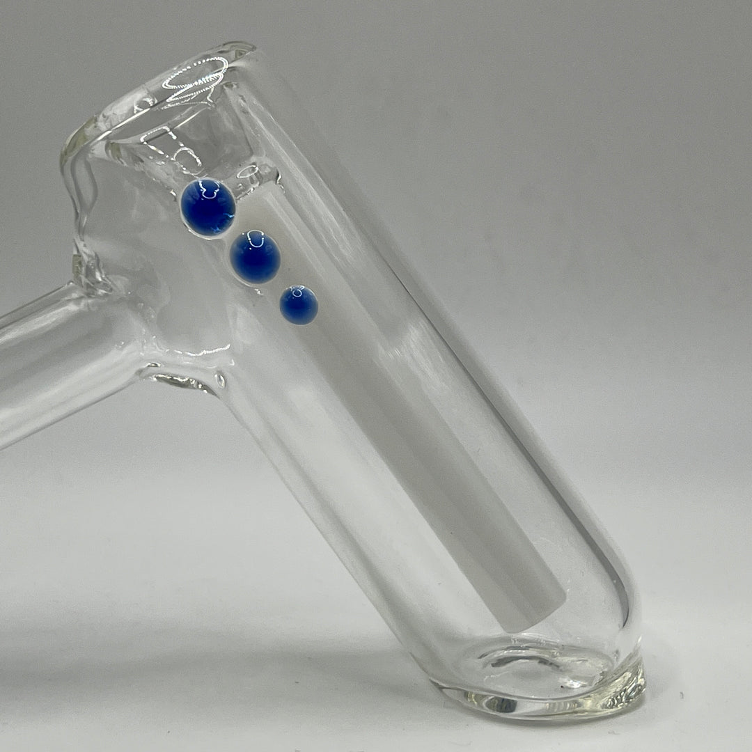 Clear Hammer Bubbler Glass Pipe Mary Jane's Glass   