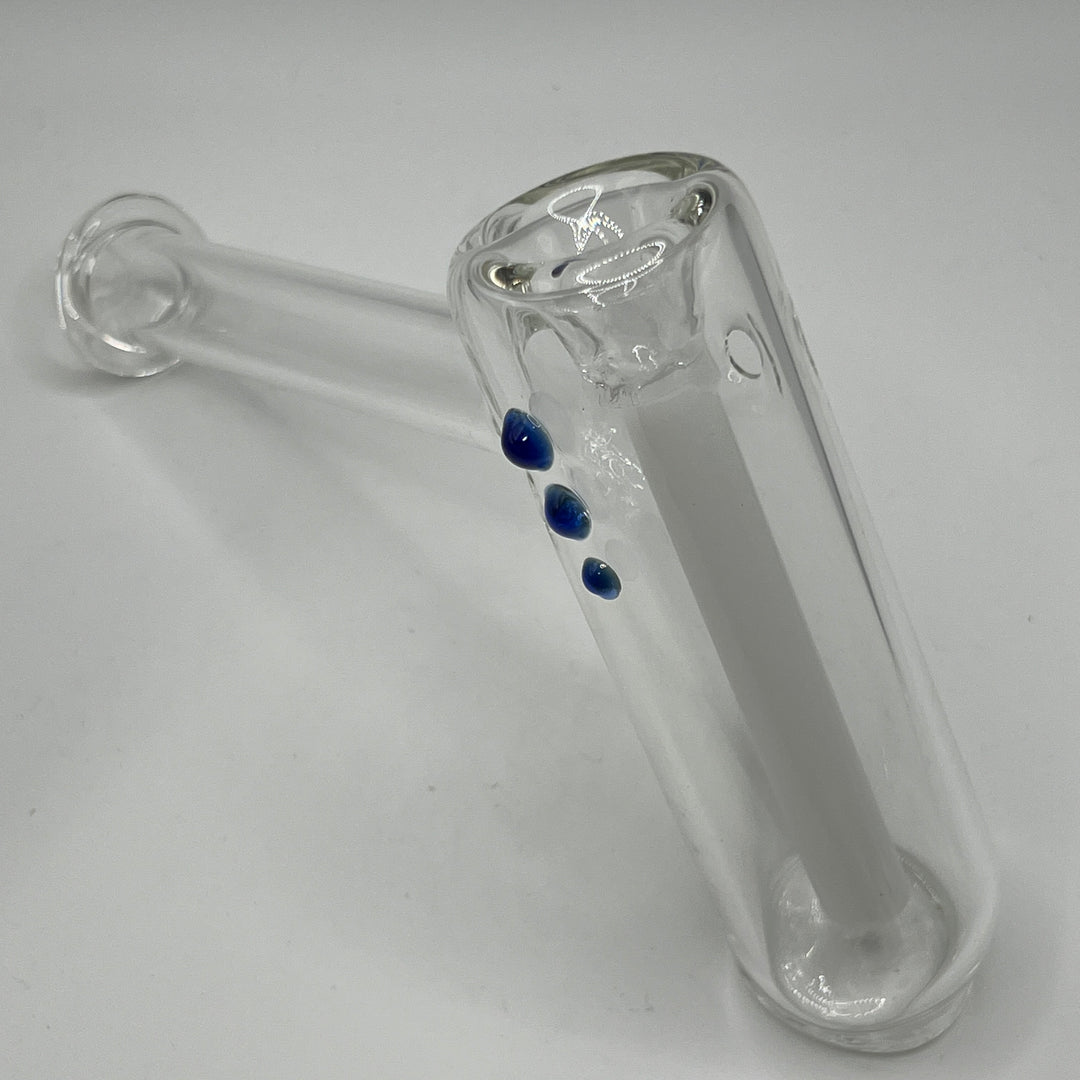 Clear Hammer Bubbler Glass Pipe Mary Jane's Glass   