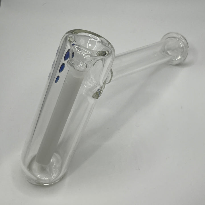 Clear Hammer Bubbler Glass Pipe Mary Jane's Glass   