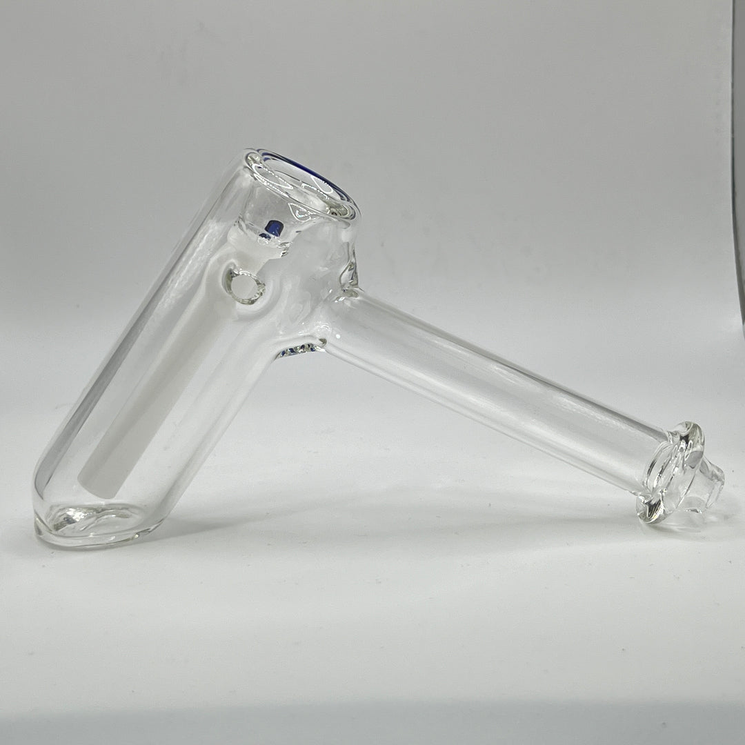 Clear Hammer Bubbler Glass Pipe Mary Jane's Glass   