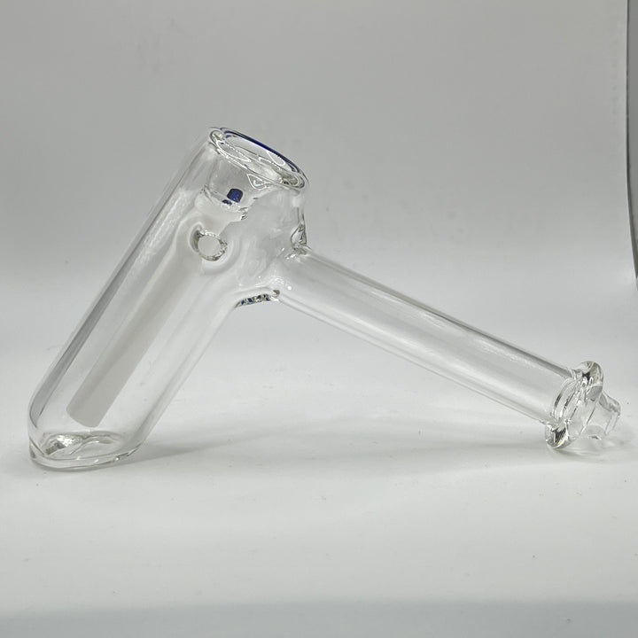 Clear Hammer Bubbler Glass Pipe Mary Jane's Glass   