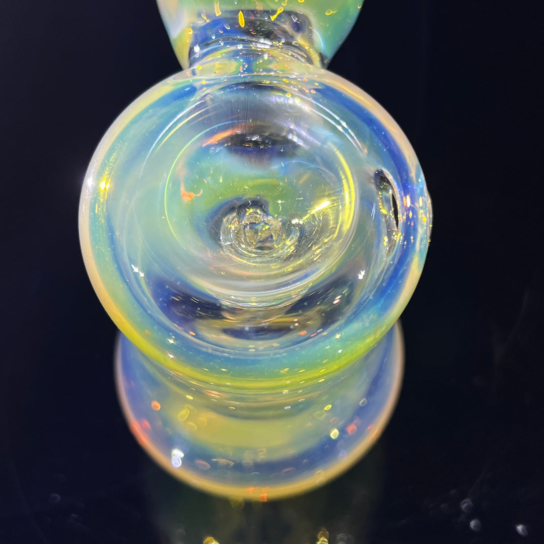 Fumed Bubbler Glass Pipe Mary Jane's Glass   