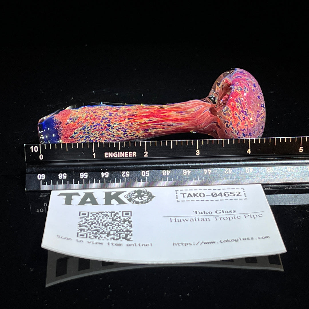 Hawaiian Tropic Pipe Glass Pipe Tako Glass   