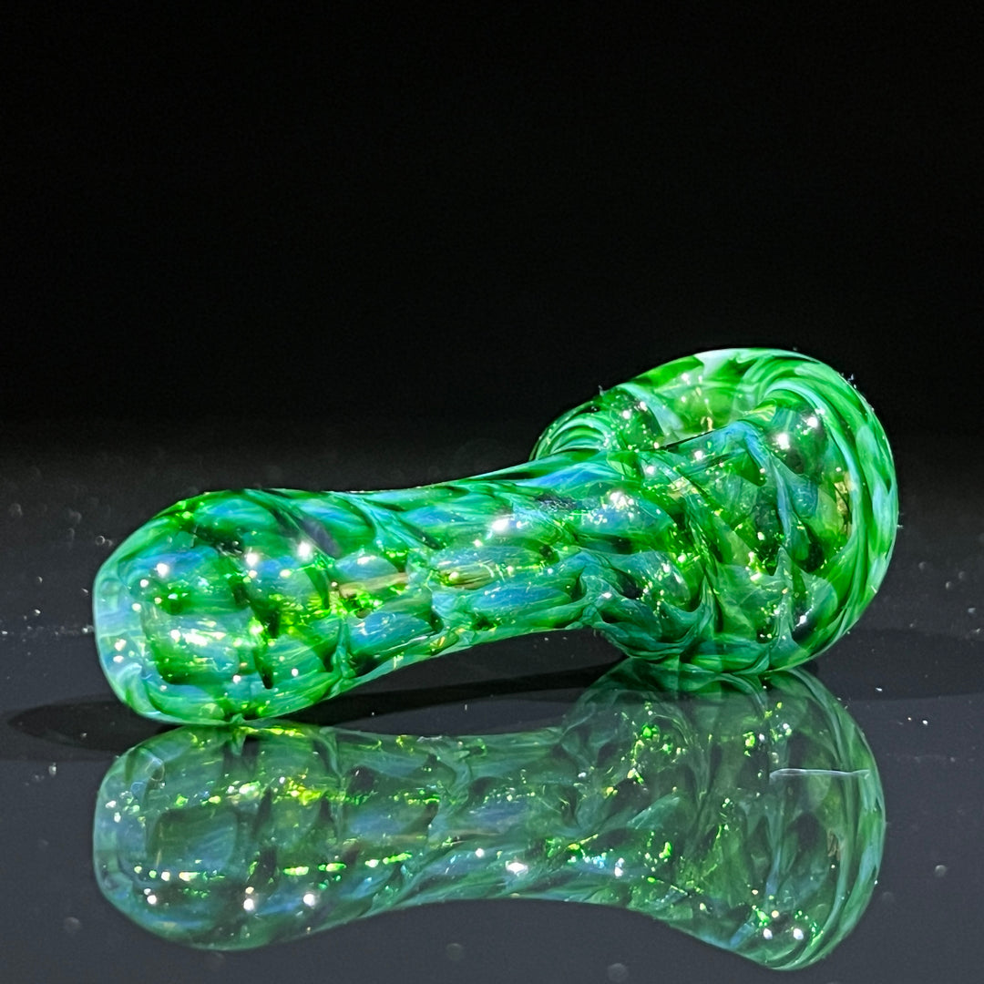 Exp Green Pocket Pipe & Case Combo Glass Pipe Jedi Glassworks