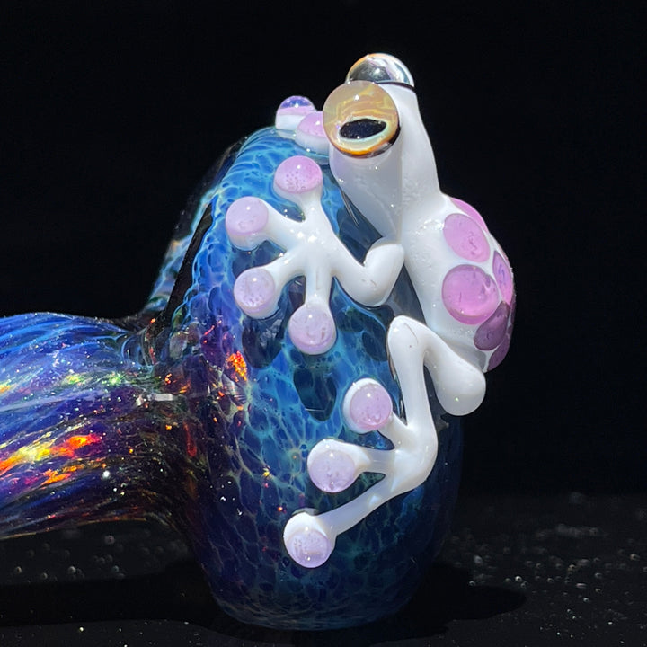 Beezy x Tako Collab Frog Pipe Glass Pipe Tako Glass   