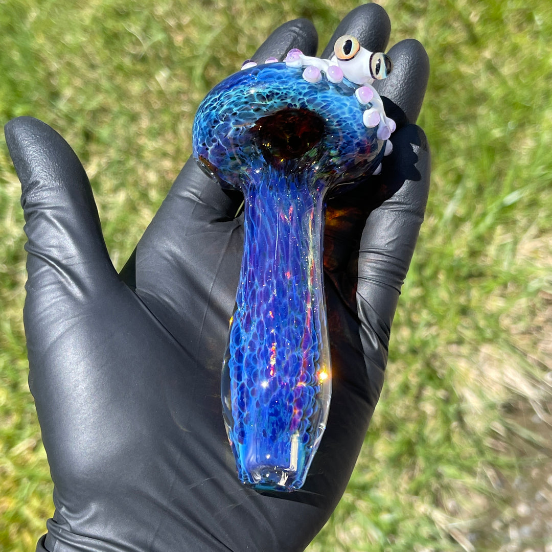 Beezy x Tako Collab Frog Pipe Glass Pipe Tako Glass   