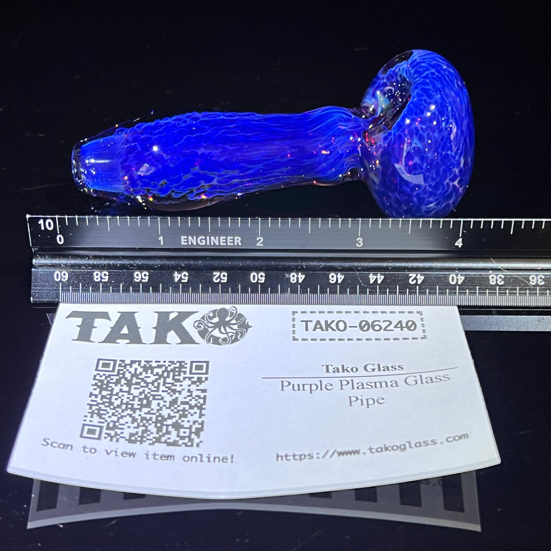 Purple Plasma Glass Pipe Glass Pipe Tako Glass   