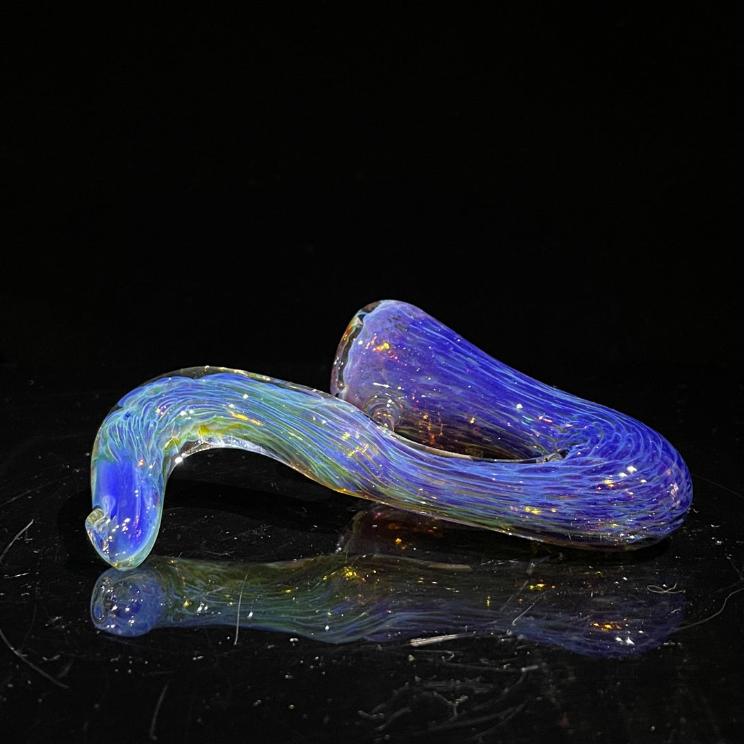 Purple Nebula Swoop Pipe Glass Pipe Tako Glass   