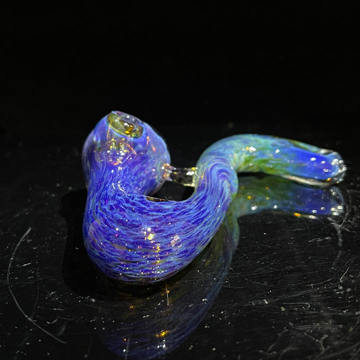 Purple Nebula Swoop Pipe Glass Pipe Tako Glass   