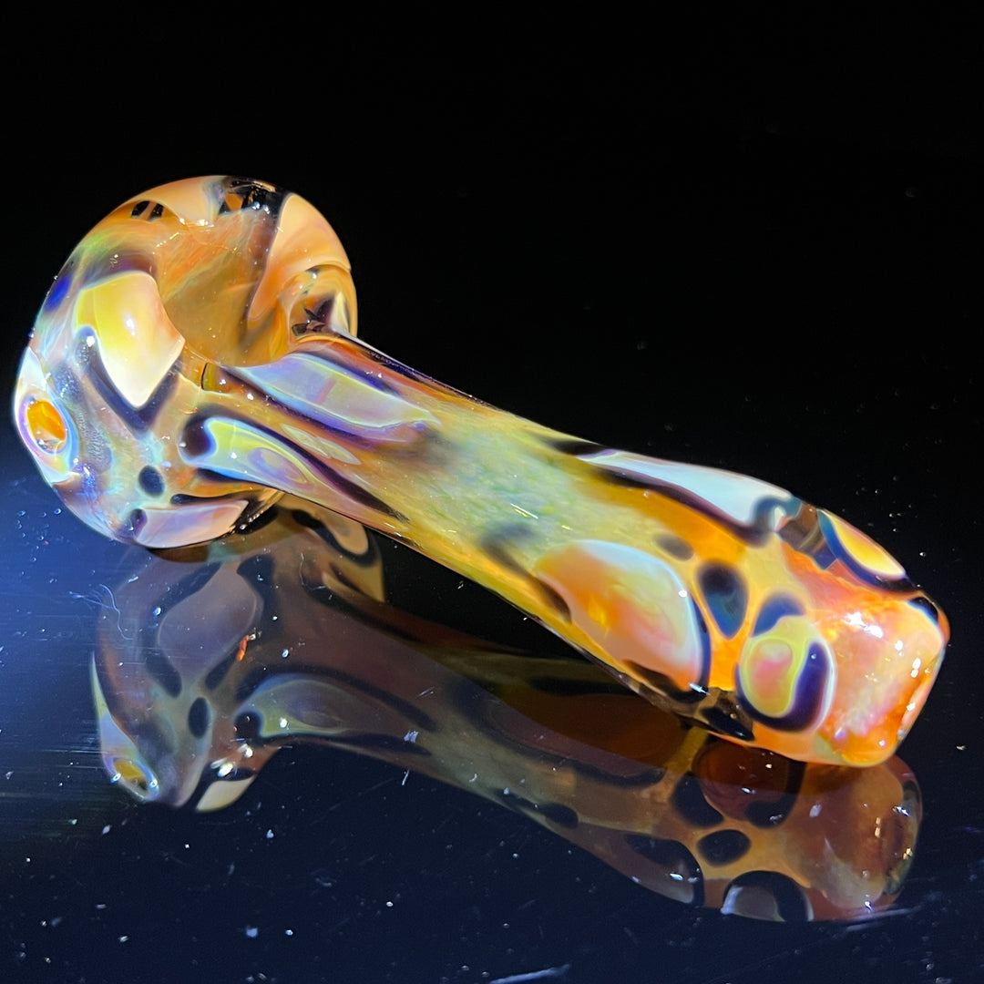 Leopard Pipe Glass Pipe Beezy Glass   