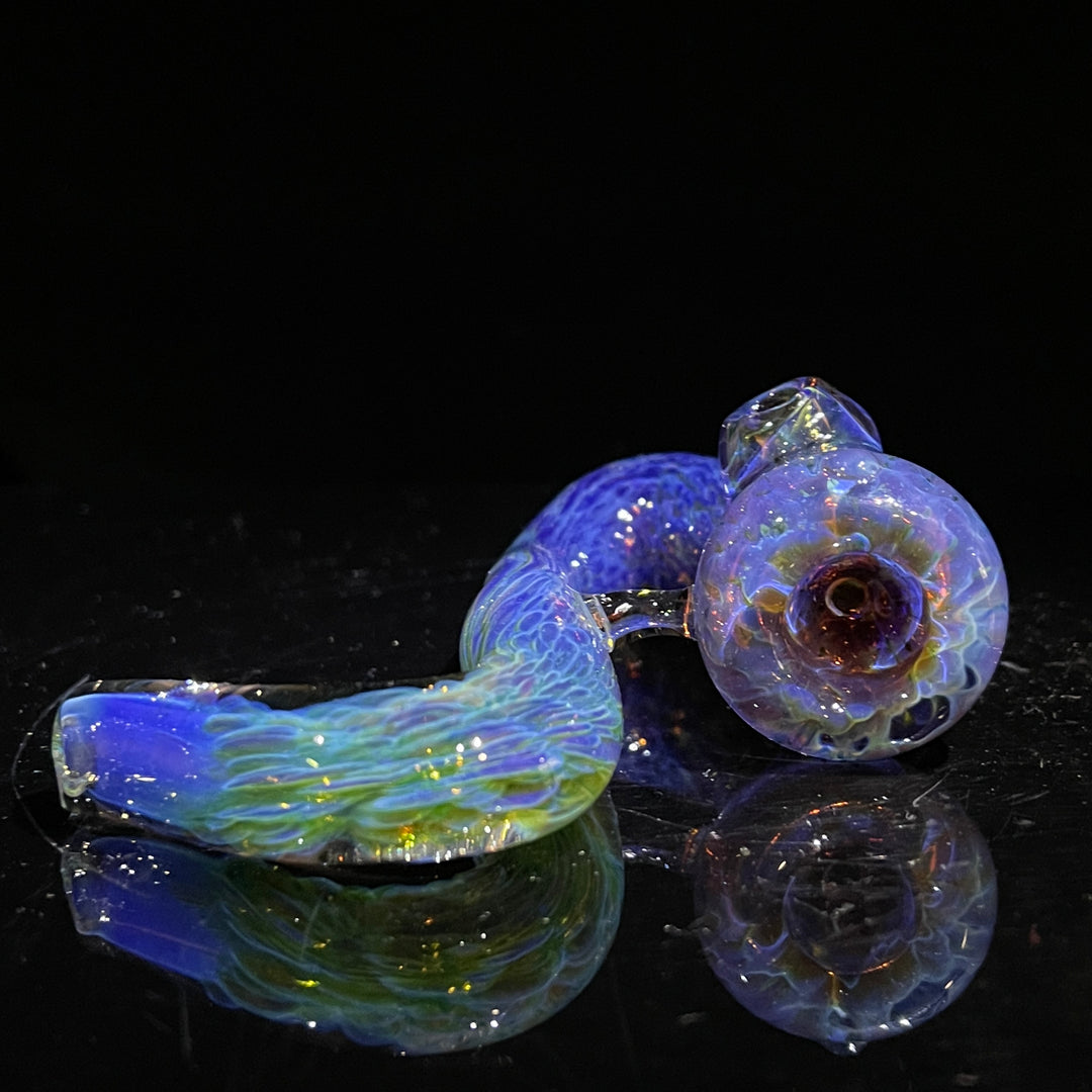 Purple Nebula Swoop Pipe Glass Pipe Tako Glass   