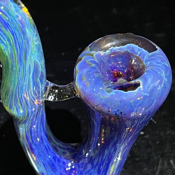 Purple Nebula Swoop Pipe Glass Pipe Tako Glass   