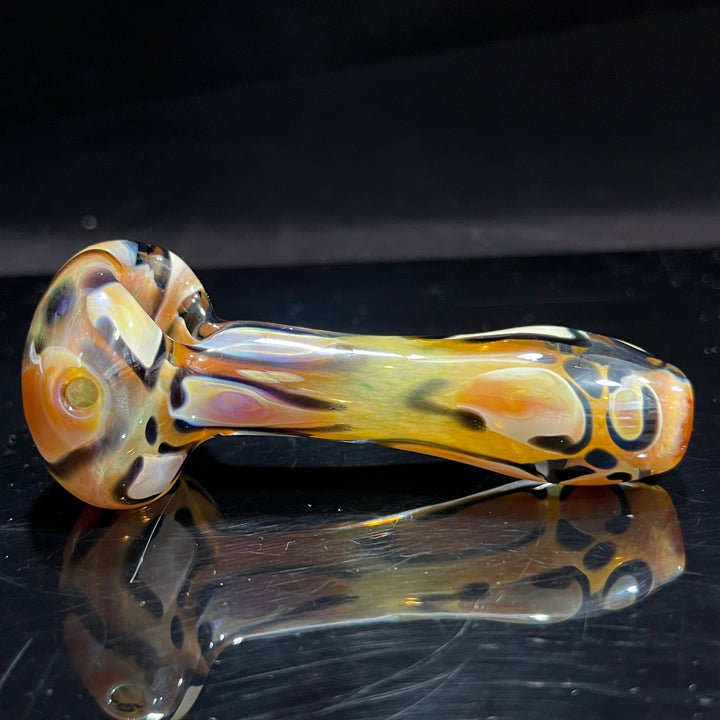 Leopard Pipe Glass Pipe Beezy Glass   