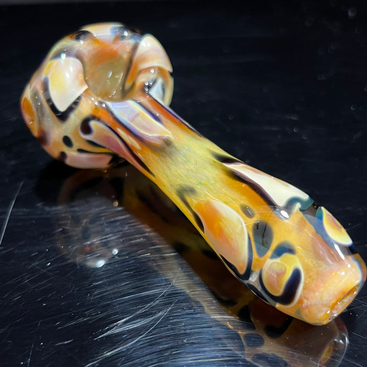 Leopard Pipe Glass Pipe Beezy Glass   