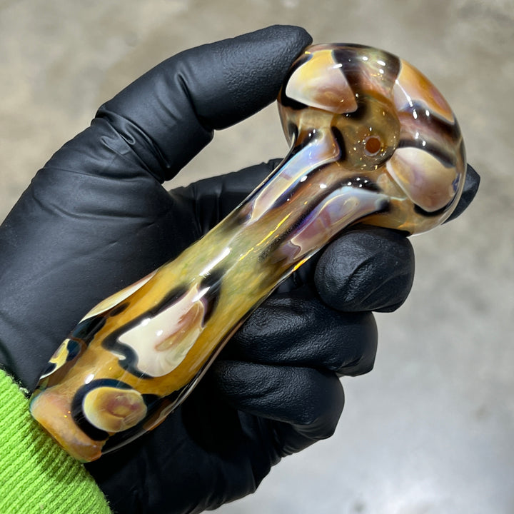 Leopard Pipe Glass Pipe Beezy Glass   