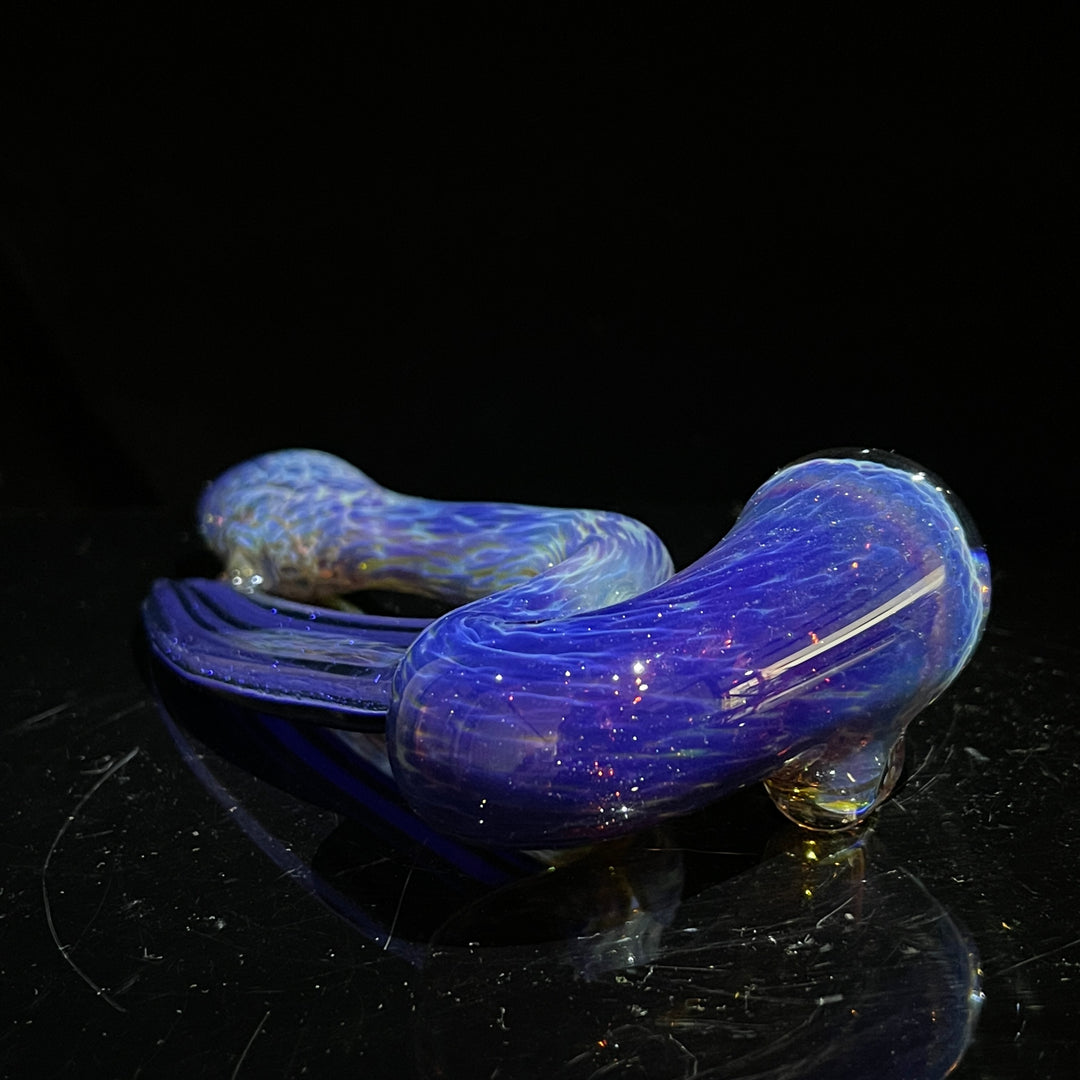 Purple Nebula Swoop Pipe Glass Pipe Tako Glass   