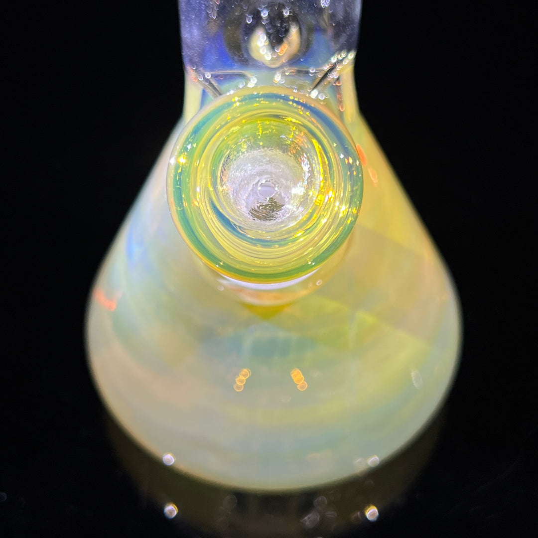 8" Fumed Beaker Bong Glass Pipe Mary Jane's Glass   