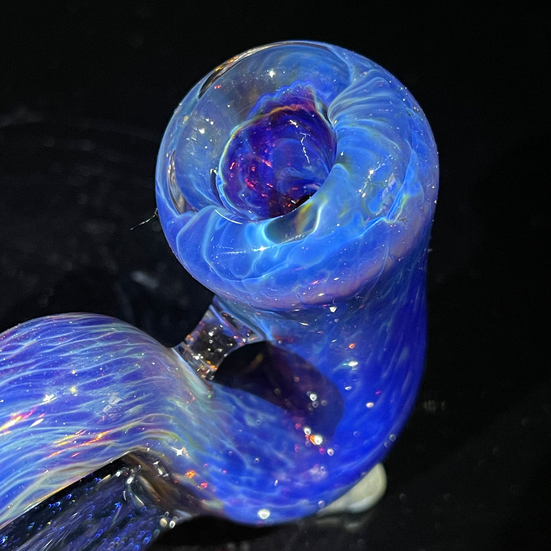 Purple Nebula Swoop Pipe Glass Pipe Tako Glass   