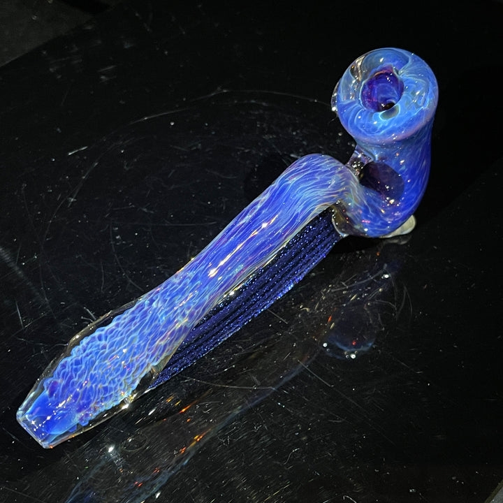 Purple Nebula Swoop Pipe Glass Pipe Tako Glass   