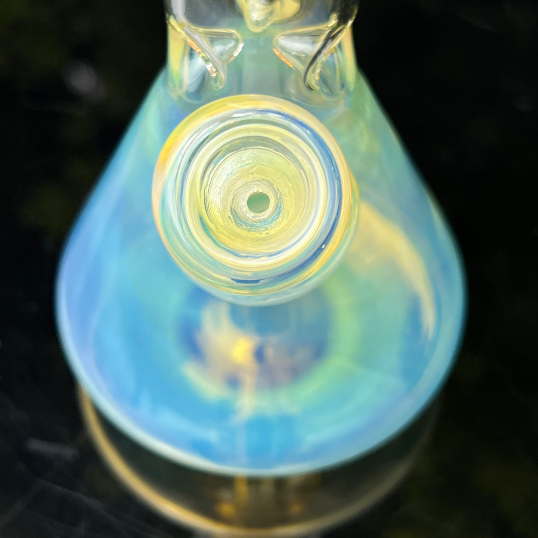 8" Fumed Beaker Bong Glass Pipe Mary Jane's Glass   