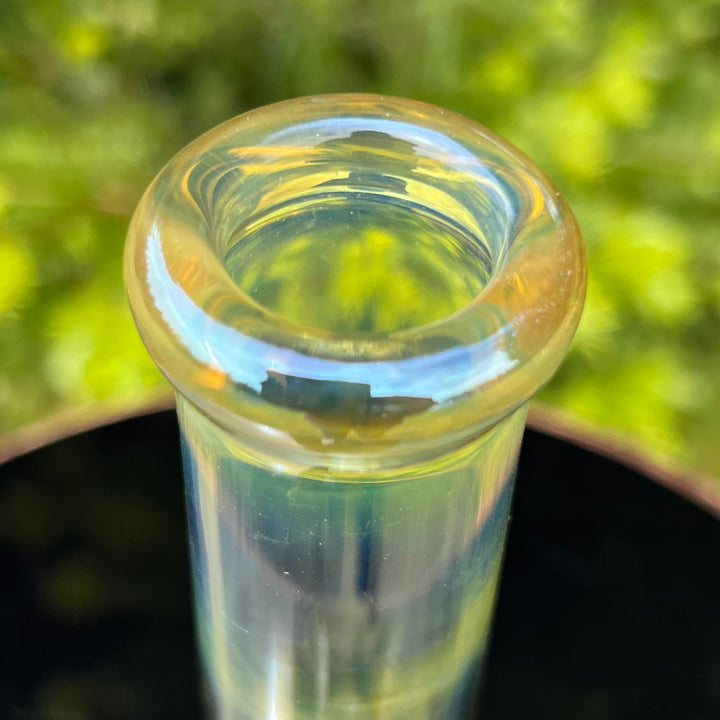 8" Fumed Beaker Bong Glass Pipe Mary Jane's Glass   