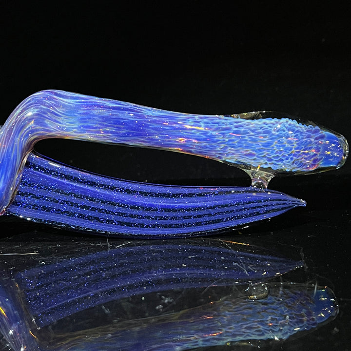 Purple Nebula Swoop Pipe Glass Pipe Tako Glass   