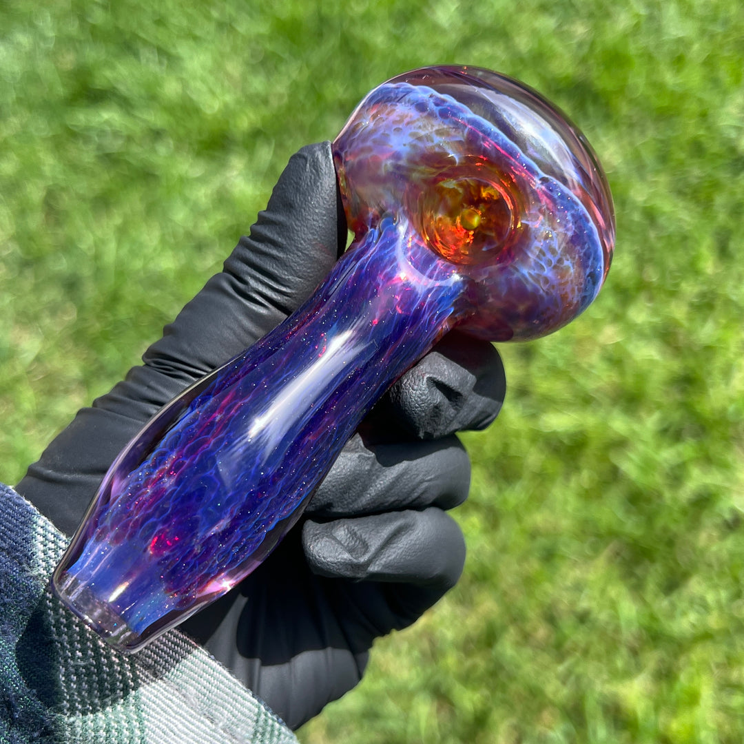 Purple Plasma Rising Glass Pipe Glass Pipe Tako Glass   