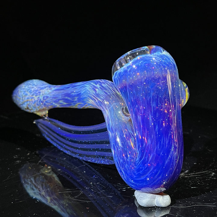 Purple Nebula Swoop Pipe Glass Pipe Tako Glass   