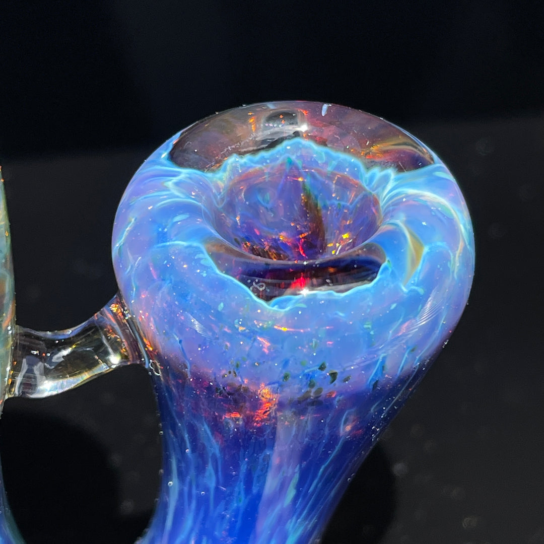 Purple Nebula Swoop Pipe Glass Pipe Tako Glass   