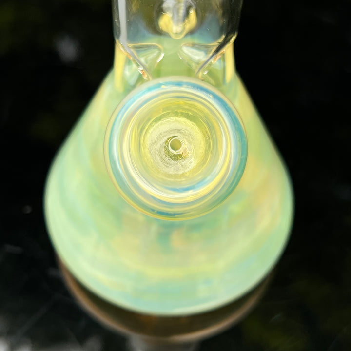 8" Fumed Beaker Bong Glass Pipe Mary Jane's Glass   