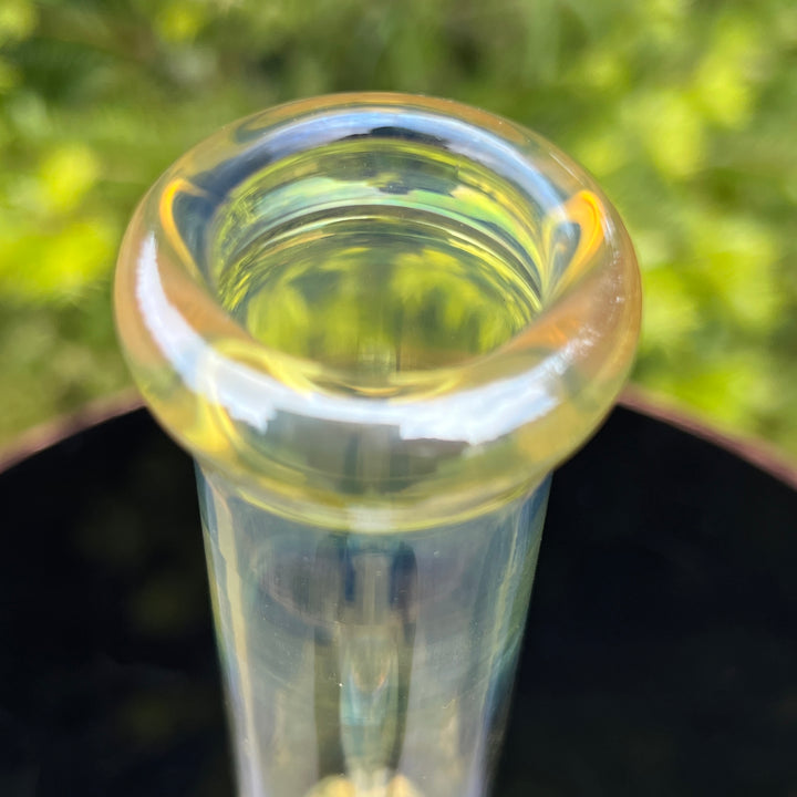 8" Fumed Beaker Bong Glass Pipe Mary Jane's Glass   