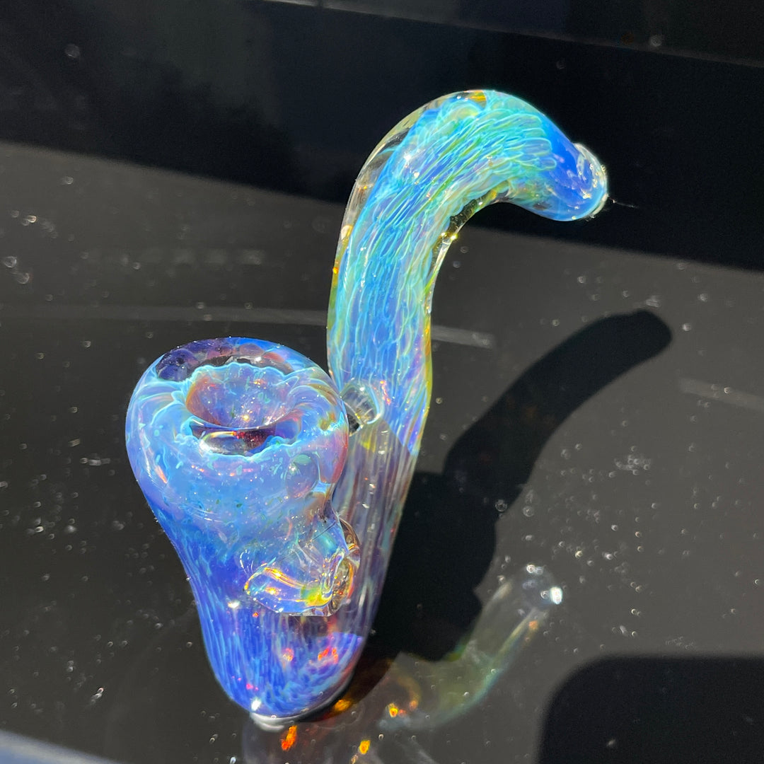 Purple Nebula Swoop Pipe Glass Pipe Tako Glass   