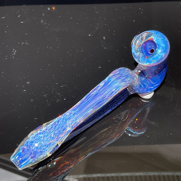 Purple Nebula Swoop Pipe Glass Pipe Tako Glass   