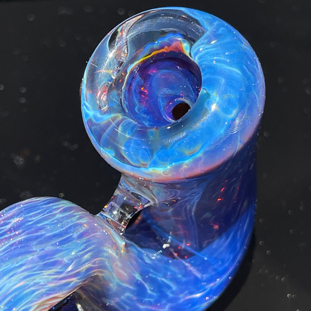 Purple Nebula Swoop Pipe Glass Pipe Tako Glass   