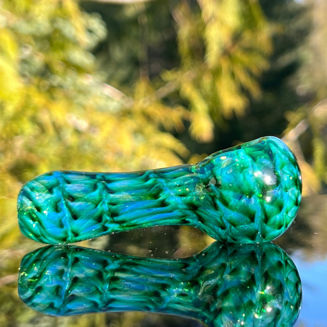 Experimental Green Pocket Pipe Glass Pipe Jedi Glassworks