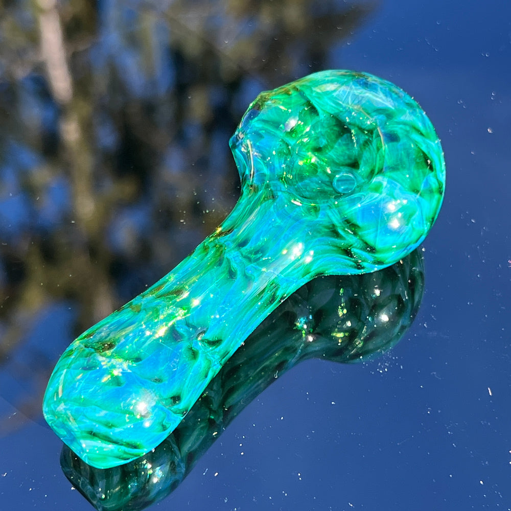 Experimental Green Pocket Pipe Glass Pipe Jedi Glassworks