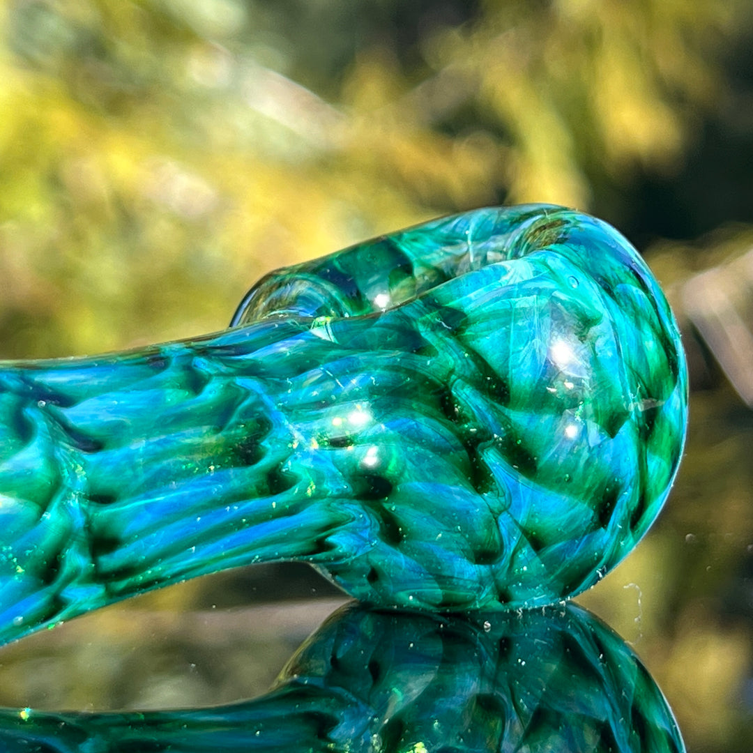 Experimental Green Pocket Pipe Glass Pipe Jedi Glassworks