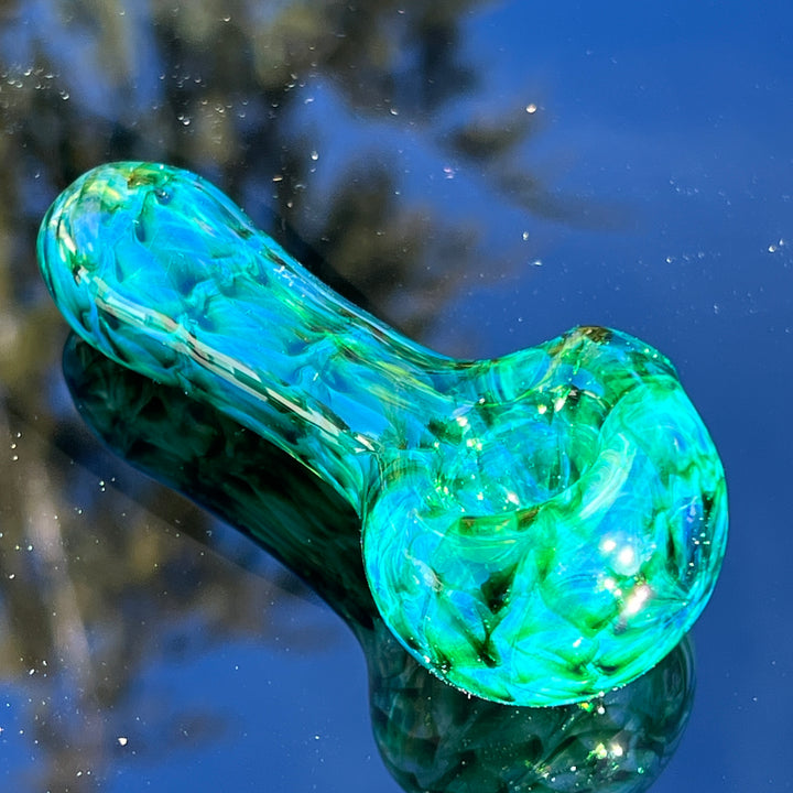 Experimental Green Pocket Pipe Glass Pipe Jedi Glassworks