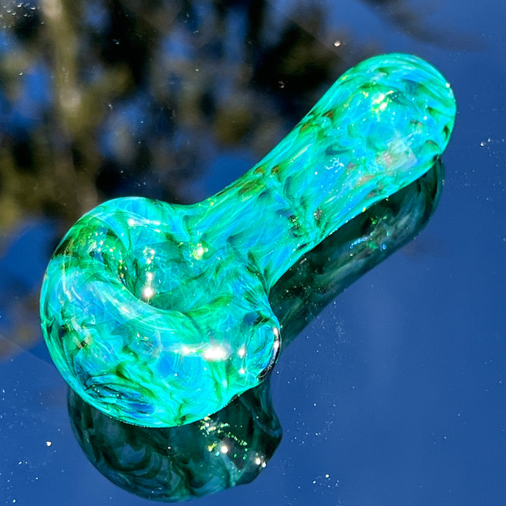 Experimental Green Pocket Pipe Glass Pipe Jedi Glassworks