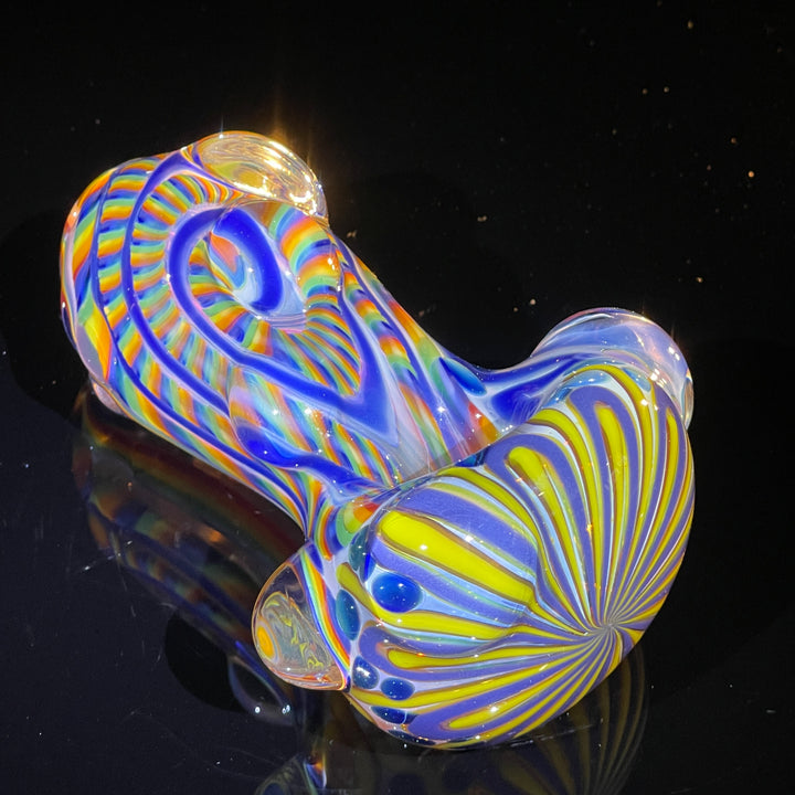 Inside Out Chonker Pipe Glass Pipe Pattymelt Glass   