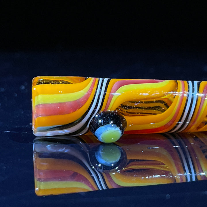 Twisty Stacks Chillum Glass Pipe Gladstone Glass   