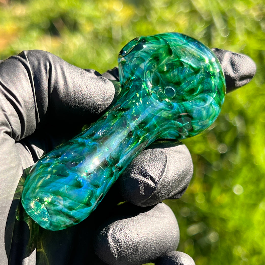 Experimental Green Pocket Pipe Glass Pipe Jedi Glassworks