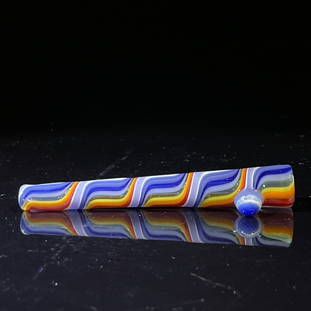 Twisty Stacks Chillum Glass Pipe Gladstone Glass   