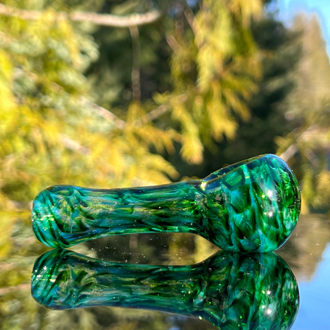 Experimental Green Pocket Pipe Glass Pipe Jedi Glassworks