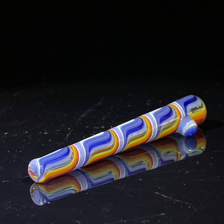 Twisty Stacks Chillum Glass Pipe Gladstone Glass   