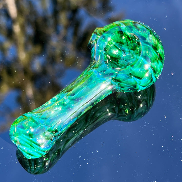 Experimental Green Pocket Pipe Glass Pipe Jedi Glassworks