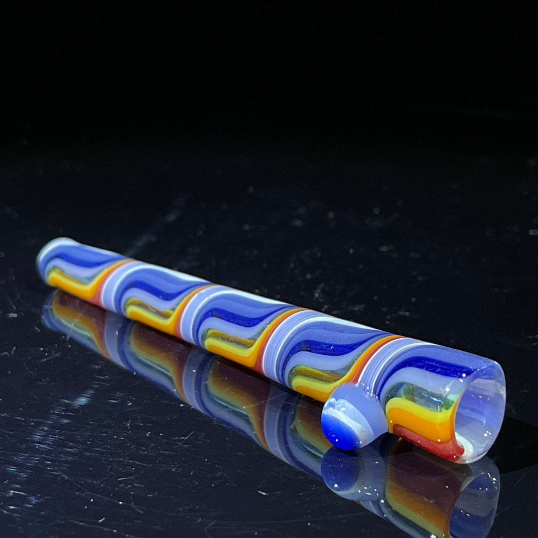 Twisty Stacks Chillum Glass Pipe Gladstone Glass   