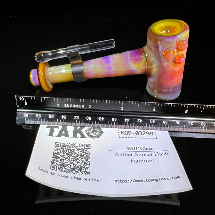 Sunset Hash Hammer Glass Pipe KOP Glass   