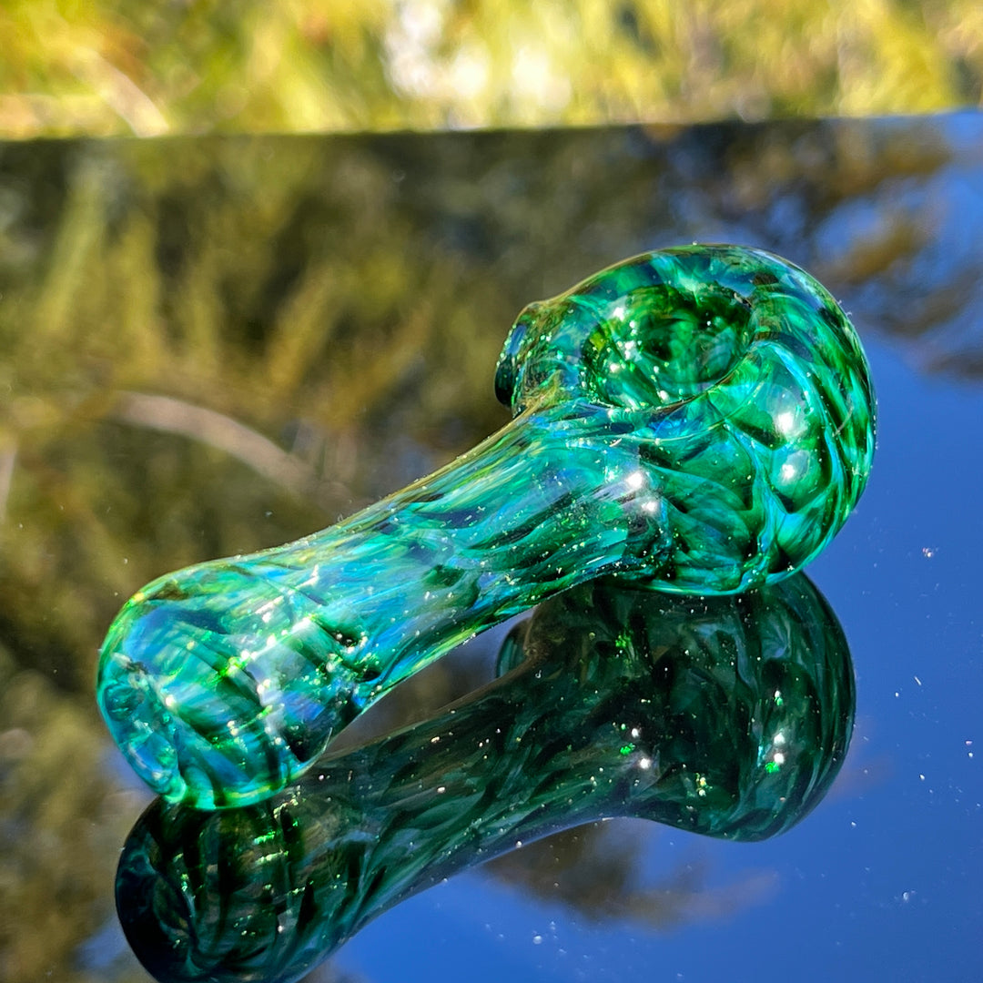 Experimental Green Pocket Pipe Glass Pipe Jedi Glassworks