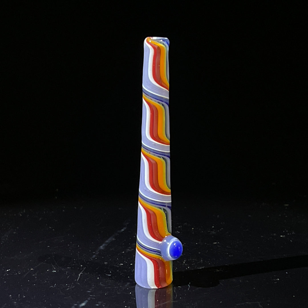 Twisty Stacks Chillum Glass Pipe Gladstone Glass   